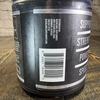 BLACKLABEL Supplements Creatine Monohydrate Powder - 60 Servings Unflavored - Thumbnail 4
