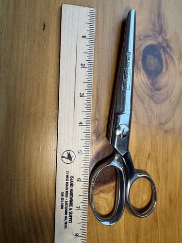 VTG 2 Pinking Shears Griffon Tru Pink And Sears 7.5” with Box Sewing Scissors - Thumbnail 16