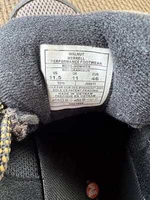Merrell Moab Ventilator Hiking Shoes – Walnut – Men’s US 11.5/ UK 11 / EU 46 - Thumbnail 4