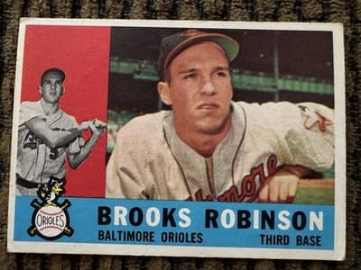 1960 Topps - Brooks Robinson, Baltimore Orioles #28