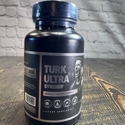Turk Ultra Synergy Turkesterone Supplement Muscle Growth & Recovery 60 caps
