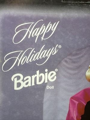1998 Limited Edition Happy Holidays Barbie Blonde Hair Blue Eyes - New In Box - Thumbnail 10
