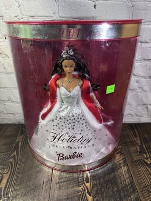 Holiday Celebration Barbie African American Doll Special 2001 Edition 50305