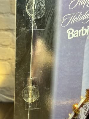1998 Limited Edition Happy Holidays Barbie Blonde Hair Blue Eyes - New In Box - Thumbnail 7