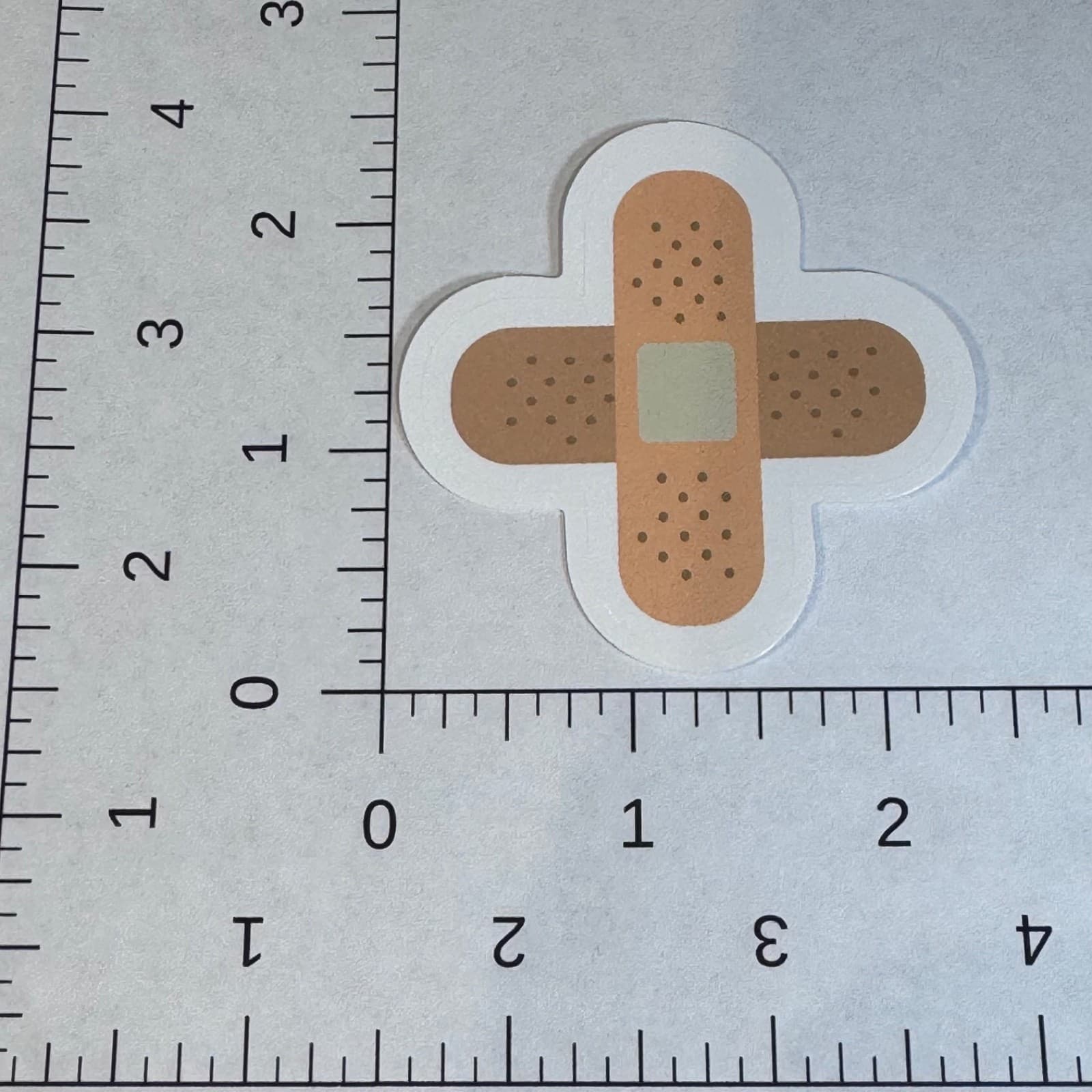 Band aid sticker 2” water bottle badge locker coffee mug for nurse medic - Thumbnail 2