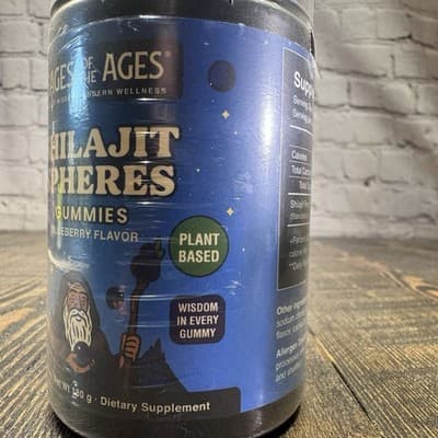 Sages Of The Ages Shilajit Gummies - Blueberry Flavor - Plant Based - - Thumbnail 4