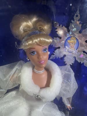 1996 Mattel Special Edition First in Series Holiday Princess Barbie, Cinderella - Thumbnail 5