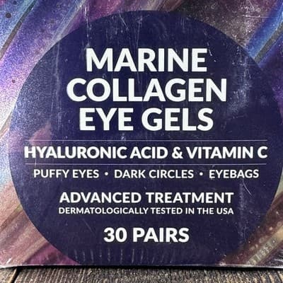 Stylia Marine Collagen Under Eye Gels Hyaluronic Acid & Vitamin C - 30 pairs - Thumbnail 2