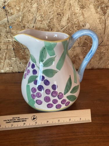 Oggi Corporation USA Pitcher Vi Rage Grapes Wine Vineyard - Thumbnail 8
