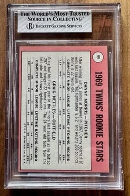 Graig Nettles 1969 Topps Twins Rookies Black Loop #99 Bvg 4.5 Vg-Ex+ - Thumbnail 4