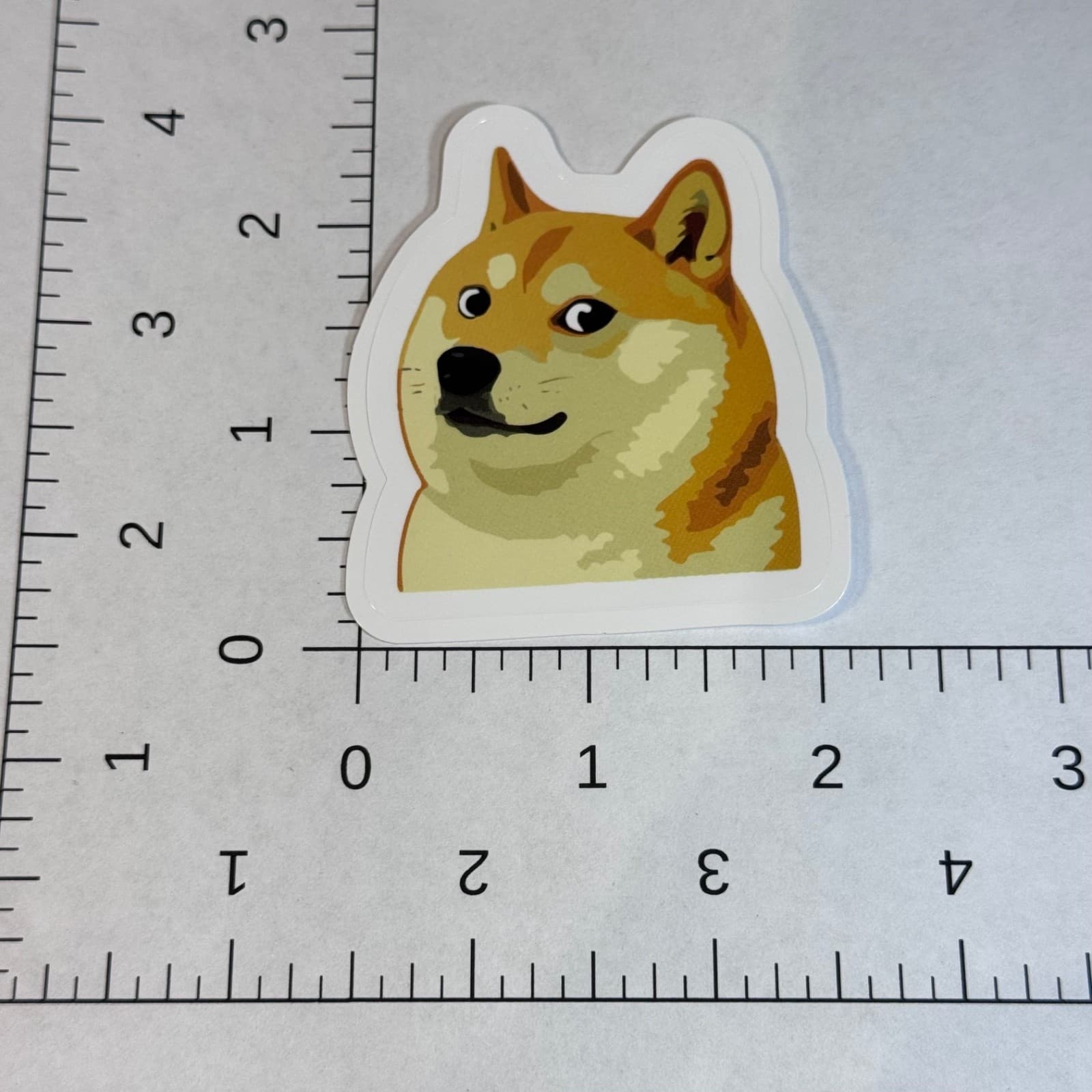 Dog Pet Doge Shiba Inu sticker for water bottle hydro flask laptop - Thumbnail 2