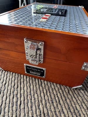 Spirit of St. Louis Field Phone MK IV Vintage Wood Landline Telephone Untested - Thumbnail 9