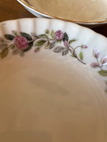 4 Vintage Creative Fine China Regency Pink Rose Fruit Bowls 5.5" Japan 2345 - Thumbnail 6