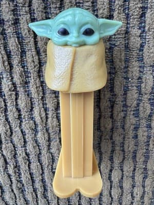 Lot Of 2 Pez Dispensers, Star Wars Mandalorian Grogu Baby Yoda - Scooby Doo - Thumbnail 2