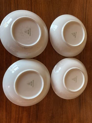 4 Vintage Creative Fine China Regency Pink Rose Fruit Bowls 5.5" Japan 2345 - Thumbnail 8