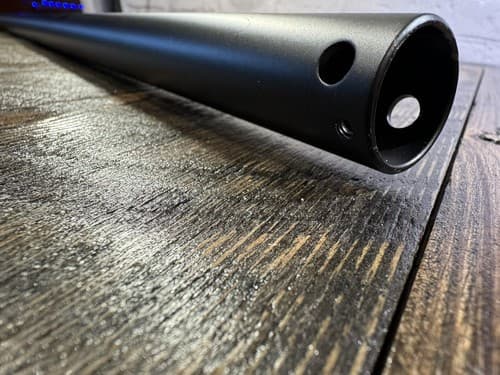 36” Inch High Tall Ceiling Fan DownRod 1” Diameter Extension Black New No Thread - Thumbnail 4