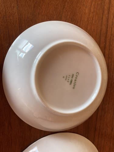 4 Vintage Creative Fine China Regency Pink Rose Fruit Bowls 5.5" Japan 2345 - Thumbnail 12