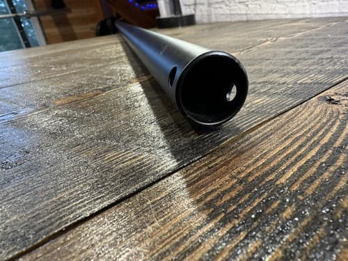 36” Inch High Tall Ceiling Fan DownRod 1” Diameter Extension Black New No Thread - Thumbnail 3