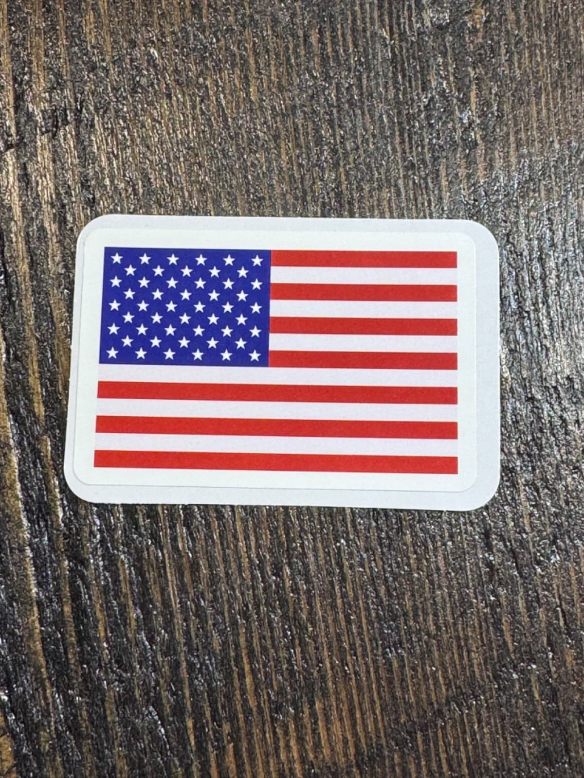 Patriotic sticker - USA Flag - Decal 2”