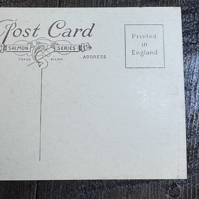 VTG Postcard England J Salmon Mooragh Park, Ramsey City Water - Thumbnail 6