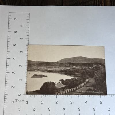 VTG Postcard England J Salmon Mooragh Park, Ramsey City Water - Thumbnail 7