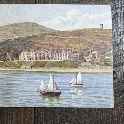 VTG Postcard England J Salmon Ballure Mount Ramsey Sailboats - Thumbnail 4