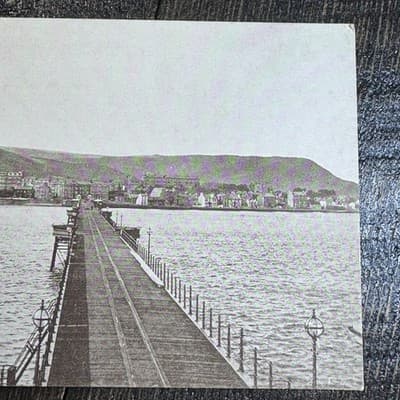 VTG Postcard England J Salmon Ramsey from Queens Pier Bridge - Thumbnail 4