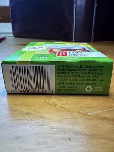 NEW SEALED 48 TOTAL LIDS -4 BOXES 12ct GENUINE BALL Regular Mouth Canning Jar - Thumbnail 5