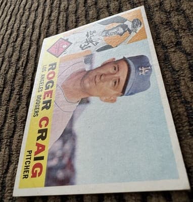 Lot of 6 1959 1960 Topps Baseball Cards Bill Short Rookie Yankees Dodgers - Thumbnail 18