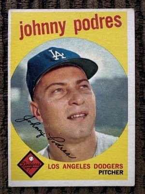 Lot of 6 1959 1960 Topps Baseball Cards Bill Short Rookie Yankees Dodgers - Thumbnail 8