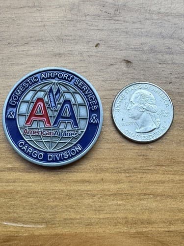 American Airlines Coin Live The Brand Own The Moment Cargo Division - Thumbnail 3