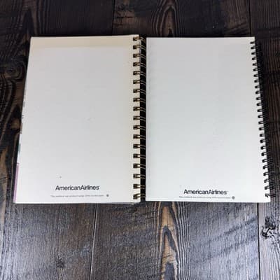 2 - American Airlines Spiral Bound Cook Book Recipe A Taste of Something Special - Thumbnail 2