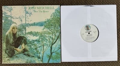 Joni Mitchell-Lot Of 3 Vinyl LP Records-Includes Double Album - First Pressings! - Thumbnail 2