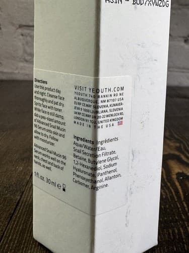 Advanced 96 Snail Mucin Serum for Face Hyaluronic Acid & Arginine - Thumbnail 9