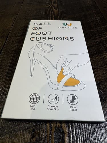 METATARSAL PADS WOMEN HEEL INSERTS FOR WOMEN BALL OF FOOT CUSHIONS 2 PAIRS - Thumbnail 2