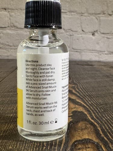 Advanced 96 Snail Mucin Serum for Face Hyaluronic Acid & Arginine - Thumbnail 3