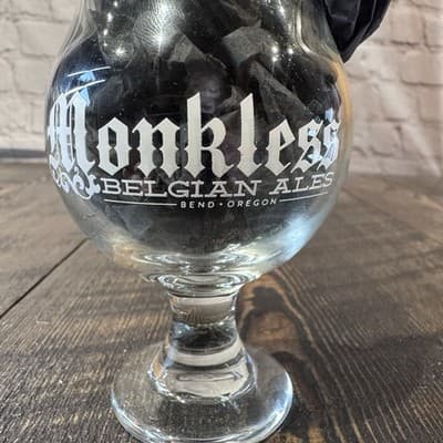 Monkless Belgian Ales - Brewing Brewery Beer - Snifter Glass - Taster - Thumbnail 2