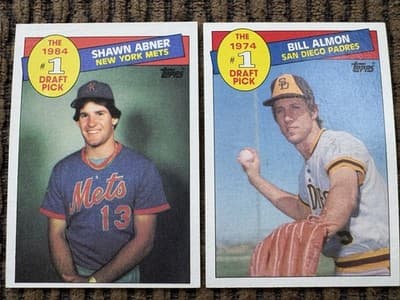 1985 Topps 22 MLB Baseball Card Lot, #1 Draft Picks, Record Breakers In Order - Thumbnail 12