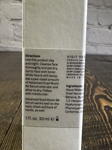 Advanced 96 Snail Mucin Serum for Face Hyaluronic Acid & Arginine - Thumbnail 8