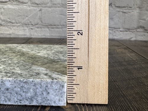 Granite natural stone trivet 6” square Gray Slab 3/4” Thick For Crafts Art - Thumbnail 5