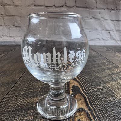 Monkless Belgian Ales - Brewing Brewery Beer - Snifter Glass - Taster - Thumbnail 3