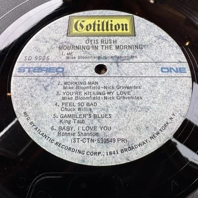 OTIS RUSH - MOURNING IN THE MORNING - LP VINYL RECORD 1969 - 1st PRESSING - Thumbnail 11