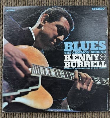 Kenny Burrell: Blues - The Common Ground vinyl LP 1968 Verve V6-8746 Stereo - Thumbnail 2