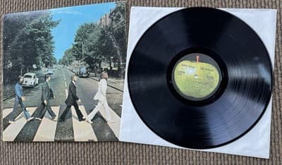 The Beatles Abbey Road Original 1969 1st US Pressing Vinyl LP JACKSONVILLE PRESS