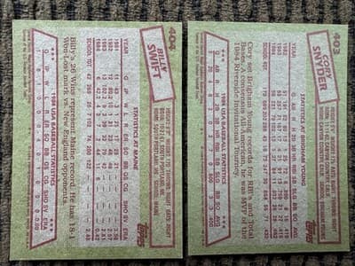 1985 Topps MLB Baseball - 1984 Team USA 16 Card Team Set w McGwire #389-404 - Thumbnail 11