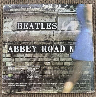 The Beatles Abbey Road Original 1969 1st US Pressing Vinyl LP JACKSONVILLE PRESS - Thumbnail 5