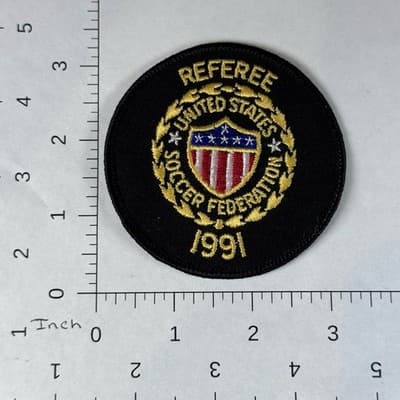 1991 USSF United States Soccer Federation - National Soccer - 3” Patch - VTG - Thumbnail 3