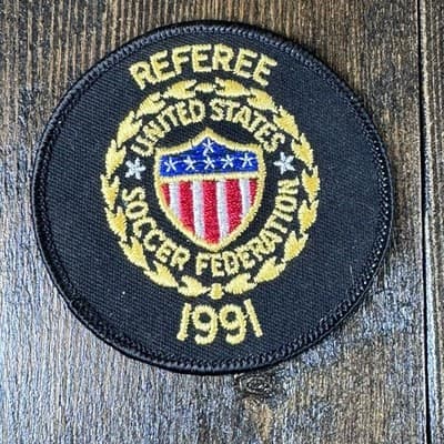1991 USSF United States Soccer Federation - National Soccer - 3” Patch - VTG