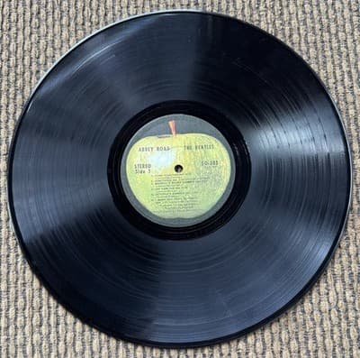 The Beatles Abbey Road Original 1969 1st US Pressing Vinyl LP JACKSONVILLE PRESS - Thumbnail 13