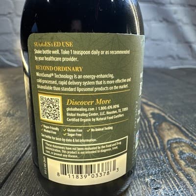 Global Healing Black Seed Oil Organic Cold Pressed - Unrefined Black Cumin Seed - Thumbnail 4